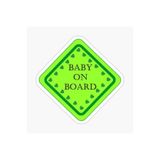 TSC Baby On Board Arabada Bebek Var Sticker Etiket 19CM Renkli, EYMSS294