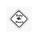 TSC Baby On Board Arabada Bebek Var Sticker Etiket 19CM Renkli, EYMSS298
