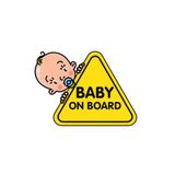 TSC Baby On Board Arabada Bebek Var Sticker Etiket MD1 Renkli, EYMSS300