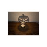 TSC Cadılar Bayramı Minik Led Mumluk 12CM Bal Kabağı, HEDİYELİKOBJE34