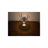 TSC Cadılar Bayramı Minik Led Mumluk 12CM Örümcek, HEDİYELİKOBJE38