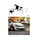 TSC Çamur Leke Efekti Araba Çamurluk Sticker Yapıştırma Siyah Çok Renkli, Siyah1b339