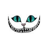 TSC Cheshire Kedi Güzel Araba Sticker 18cm Çok Renkli, RENK27K53