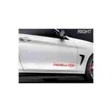 TSC Chevrolet Yan Kapı Modifiye Sticker Oto Yapıştırma 2 Adet Çok Renkli, L49