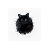 TSC Cins Kedi Iran Kedisi Araba Oto Sticker Etiket Renkli V8 Beyaz, Kedixx19