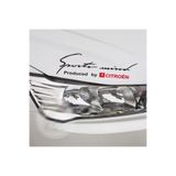 TSC Citroen 1 Mind Sport Araba Tampon Araç Sticker Yapıştırma Çok Renkli, Z201