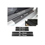 TSC Citroen Saxo Karbon Kapı Eşiği Koruma Sticker 4'lü Set Çok Renkli, HIL11Aa154