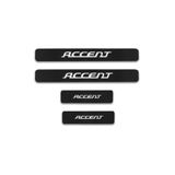 TSC Civic Carbon Fiber Kapı Eşiği Yazısı Sticker Boya Koruma Çok Renkli, L160