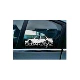 TSC Civic EF Kelebek Cam Araba Oto Sticker 19 cm Renkli 2 Adet, 8587T-48