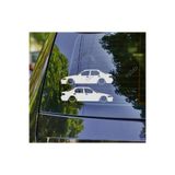 TSC Civic EG EH Sedan Kelebek Cam Oto Sticker 17 CM Renkli 2 Adet, 8587T-51