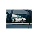 TSC Civic ES Sedan Kelebek Cam Araba Oto Sticker 19 cm Renkli 2 Adet, 8587T-55
