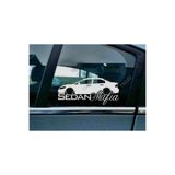 TSC Civic FA FD Sedan Kelebek Cam Araba Oto Sticker 19 cm Renkli 2 Adet, 8587T-56