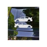 TSC CIVIC FD2R Type-R Kelebek Cam Oto Sticker 17 CM Renkli 2 Adet, 8587T-60
