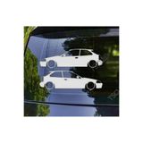 TSC Civic VTi Kelebek Cam Oto Sticker 17 CM Renkli 2 Adet, 8587T-62
