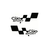 TSC Clio Yan Kapı Sport Sticker 30 cm Siyah, Siyah1b201