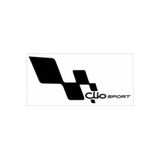 TSC Clio Yan Kapı Sticker Yapıştırma 2 Adet 11 * 30cm Çok Renkli, L246