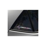 TSC Discovery Yan Cam Sticker Oto Kapı 20 Cm X 7 Cm Hologram Beyaz, Holohrrt29