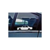 TSC E28 535i Kelebek Cam Oto Sticker 17 CM Renkli 2 Adet, 8587T-72