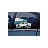 TSC F30 3-series Kelebek Cam Araba Oto Sticker 19 cm Renkli 2 Adet, 8587T-87