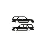 TSC Fiat Tofaş Kartal Sticker Yapıştırma 2 Adet Çok Renkli, Siyah1b433