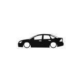 TSC Focus Mk1 Sedan Basık Kasa Sticker Kelebek Cam Yapıştırması Çok Renkli, Siyah1b132