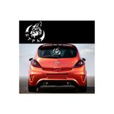 TSC Göktürkçe Türk Kurt Hilal Araba Sticker Yapıştırma Çok Renkli, L240