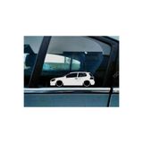 TSC Golf Mk6 Kelebek Cam Oto Sticker 17 CM Renkli 2 Adet, 8587T-92