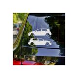 TSC Golf MK8 GTI 2022 Kelebek Cam Oto Sticker 17 CM Renkli 2 Adet, 8587T-93