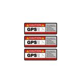 TSC Gps Uydudan Takip Araç Sticker 10cmx3cm Çok Renkli 3 Adet, EyM218