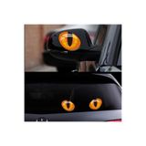 TSC Güzel Kedi Gözleri Araba Aynası Sticker Etiket Çok Renkli, STICKER2K9