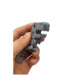 TSC Hareketli Tyrannosaurus Rex Dinazor Modeli 11 Cm Ufak boy Siyah Renk PLA Malzeme, BASKI30
