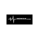 TSC Honda Nabız Kalp Atışı Sticker 2 Adet Kelebek Cam Renkli, Kapikolu-z147