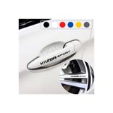 TSC Hyundai Yapıştırma Kapı Kolu Ve Jant Stickerı Siyah, SİYAH-A83