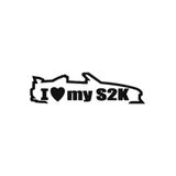 TSC I Love My S2k S2000 Japon Sticker Çok Renkli, Z1902