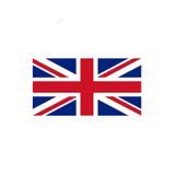 TSC İngiliz Britanya Birleşik Krallık İngiltere Bayrağı Sticker 20cm Çok Renkli, EyM165