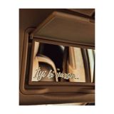 TSC İyi ki varsın Güneşlik Ayna Yazısı Araba Cam Etiket Sticker 8x2cm 4 Adet Renkli, 8OTOETİKET-54