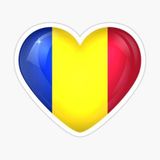 TSC Kalbim Romanya'da Sticker Yapıştırma Etiket 19CM