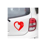 TSC Kalp Ve Fil Işareti Petshop Araba Cam Oto Sticker 25cm Çok Renkli, 22HZRx82