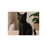 TSC Kedi Heykeli Ev Dekorasyon Dekoru Karbon Malzeme, oyuncakI1-74
