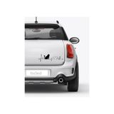 TSC Kedi Kalp Sticker Yapıştırma Çok Renkli, HACERAX128