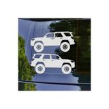 TSC Kelebek Cam Oto Sticker 17 CM Renkli 2 Adet, 8587T-24