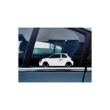 TSC Kelebek Cam Oto Sticker 17 CM Renkli 2 Adet, 8587T-34