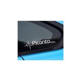 TSC Kia Picanto Napız Kalp Kelebek Cam Sticker Yapıştırma Çok Renkli, Siyah1b100