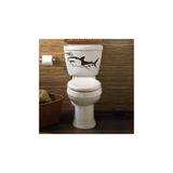 TSC Köpek Balığı Klozet Kapak Banyo WC Sticker Yapıştırma Çok Renkli, TTS23