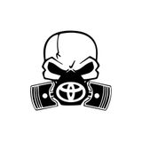 TSC Kuru Kafa Gaz Maskesi Oto Sticker Çok Renkli, Z1938