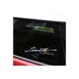 TSC Limited Edition Hologram Renk Araba Sticker Kelebek Cam Çok Renkli 2 Adet, Holo-Chroma Z67
