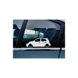 TSC Micra K13 Kelebek Cam Oto Sticker 17 CM Renkli 2 Adet, 8587T-112