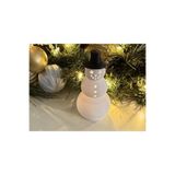 TSC Minik Kardan Adam Mum Led 12CM Hediyelik Dekoratif Dekorasyon Obje, HEDİYELİKOBJE97