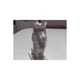 TSC Modern Soyut Aslan Biblosu – Hediyelik Doğal Malzemeli Masa Üstü Dekor Ürünü 12 cm