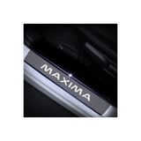 TSC Nissan Maxima Carbon Fiber Kapı Eşiği Yazısı Sticker Boya Koruma Çok Renkli, L130